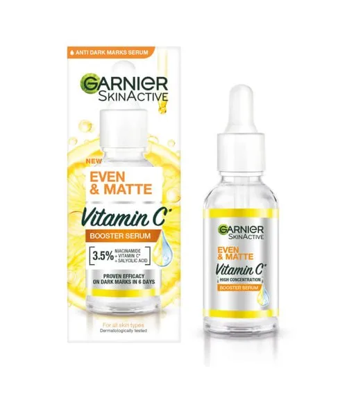 Even and Matte Vitamin C Day Booster Serum