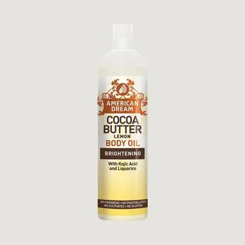 American Dream Cocoa Butter Lemon Kojic Body Oil