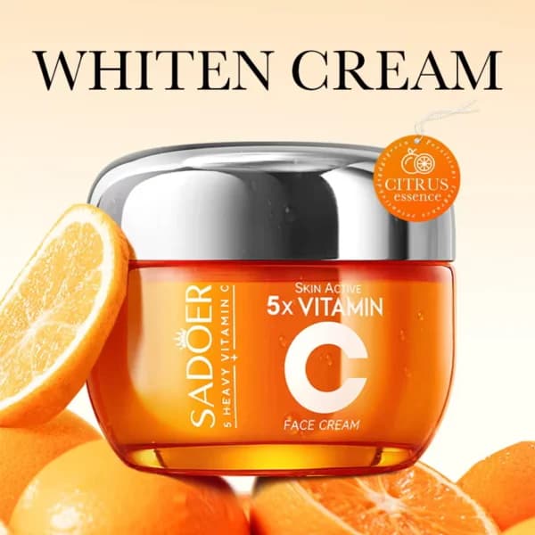SADOER Vitamin C Brightening & Hydrating Face Cream - alternate