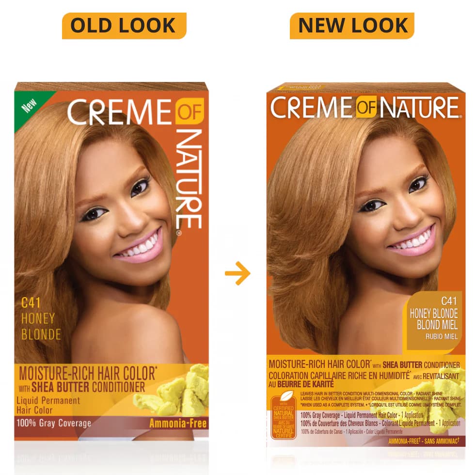 Creme of Nature Moisture-Rich Hair Color C41 Honey Blonde