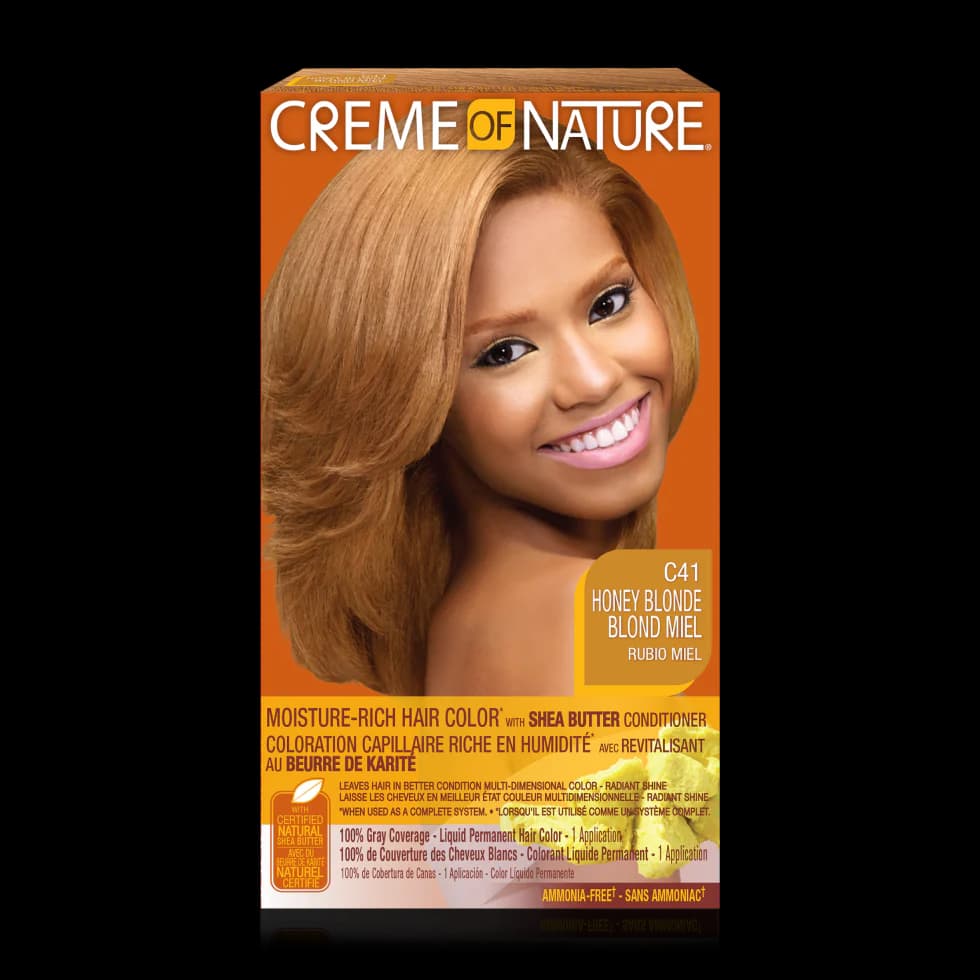Creme of Nature Moisture-Rich Hair Color C41 Honey Blonde - alternate
