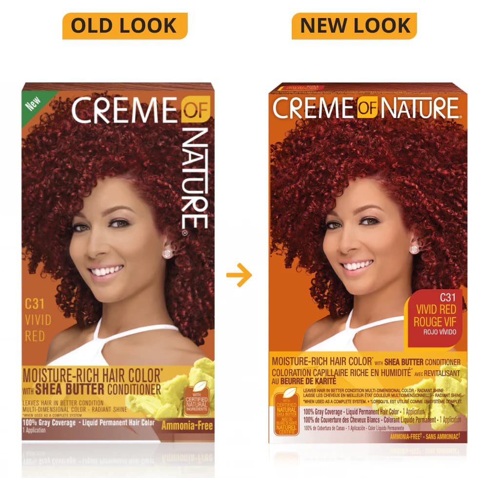 Creme of Nature Moisture-Rich Hair Color - C31 Vivid Red - alternate