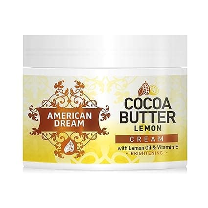 American Dream Cocoa Butter Lemon Cream with Lemon Oil & Vitamin E