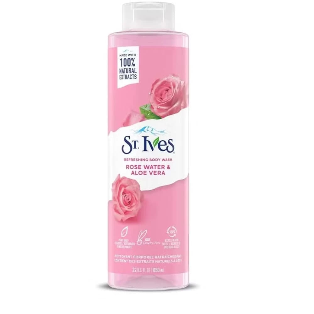 St. Ives Refreshing Body Wash Rose Water & Aloe Vera