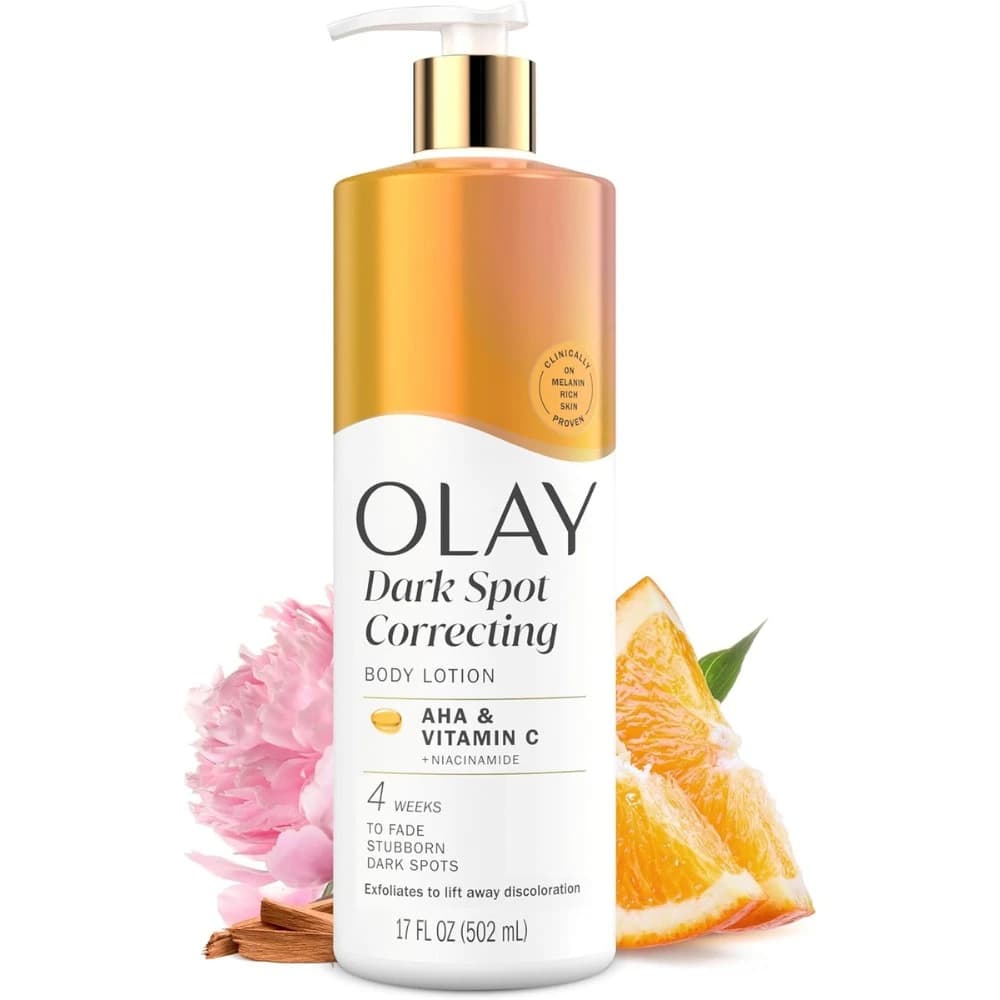 Olay Dark Spot Correcting Body Lotion With AHA & Vitamin C + Niacinamide (502 ml)