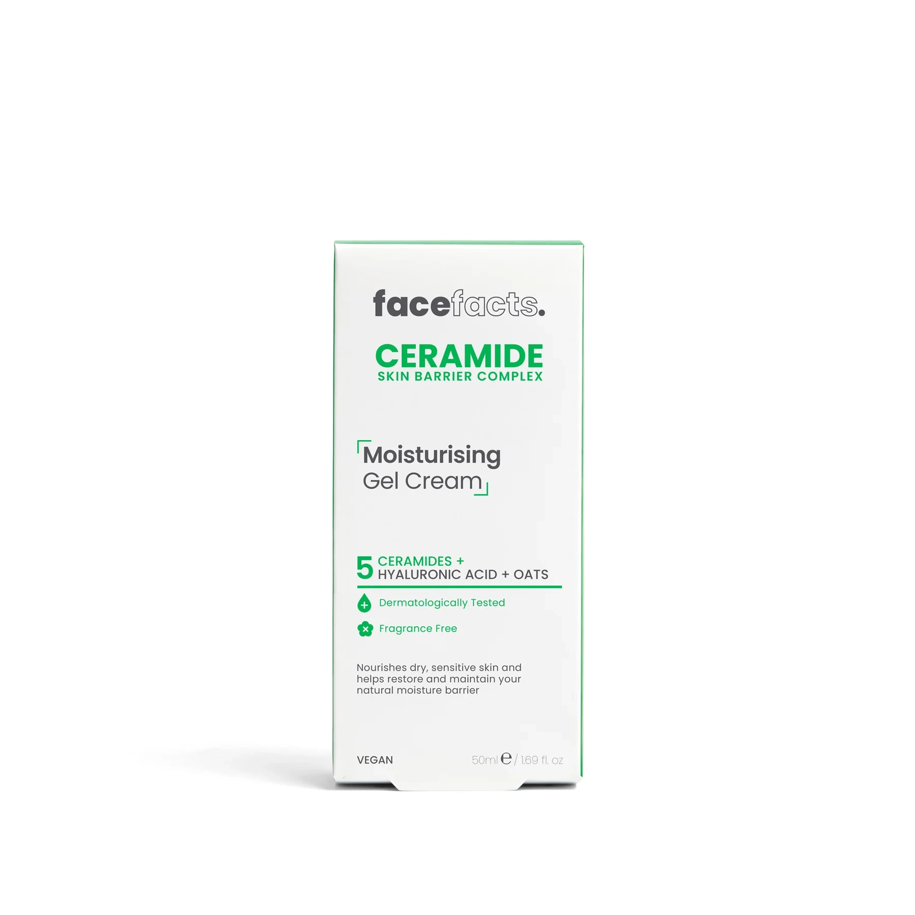 Facefacts Ceramide Moisturizing Gel Cream (50ml)