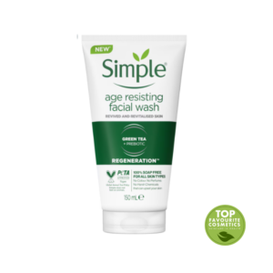 Buy Simple Regeneration Age Resisting Facial Wash 150ml Online