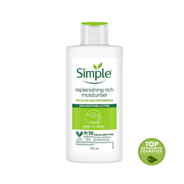 Buy Simple Replenish Rich Moisturiser 125ml Online