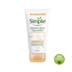 Simple Face Wash Express Glow Clay Polish 150ml