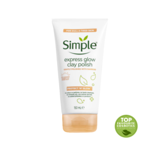 Simple Face Wash Express Glow Clay Polish 150ml