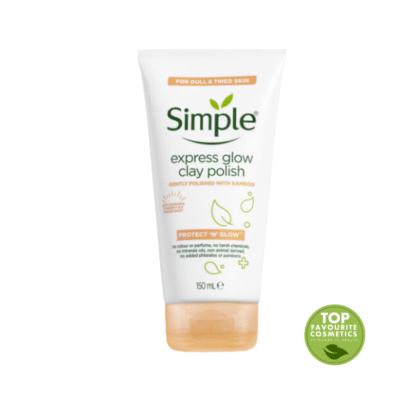 Simple Face Wash Express Glow Clay Polish 150ml