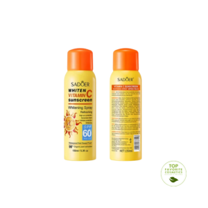 Buy Sadoer Vitamin C SPF 60 High Protection Sunscreen Spray Online