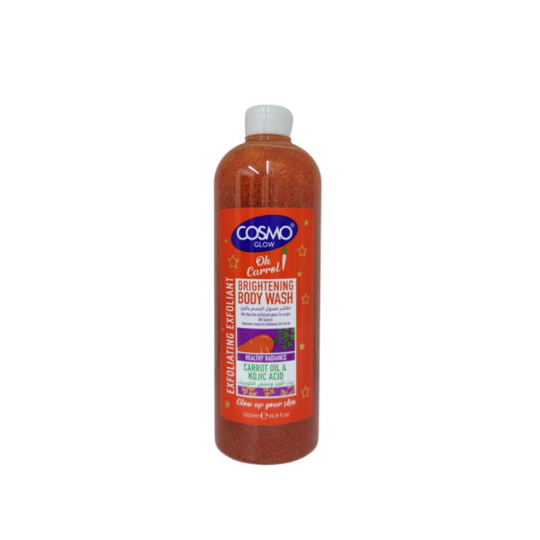 Cosmo Carrot Oil & Kojic Acid Brightening Shower Gel 1000ml - Image 2