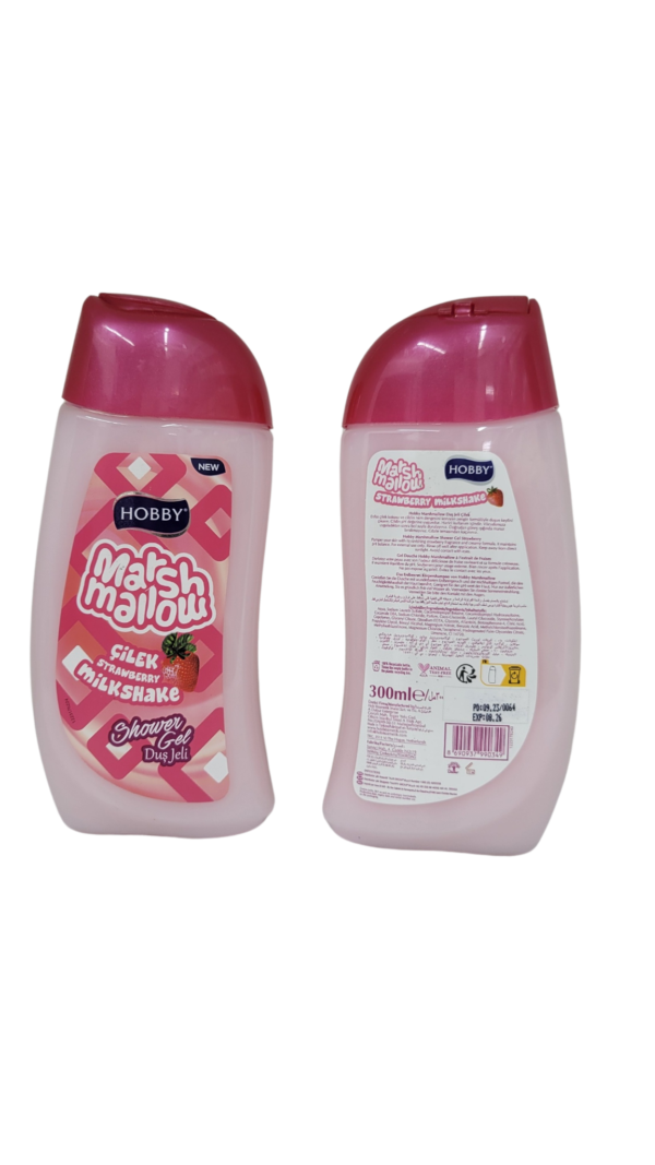 Hobby Shower Gel Marsh Mallow Strawberry Milkshake 300ml