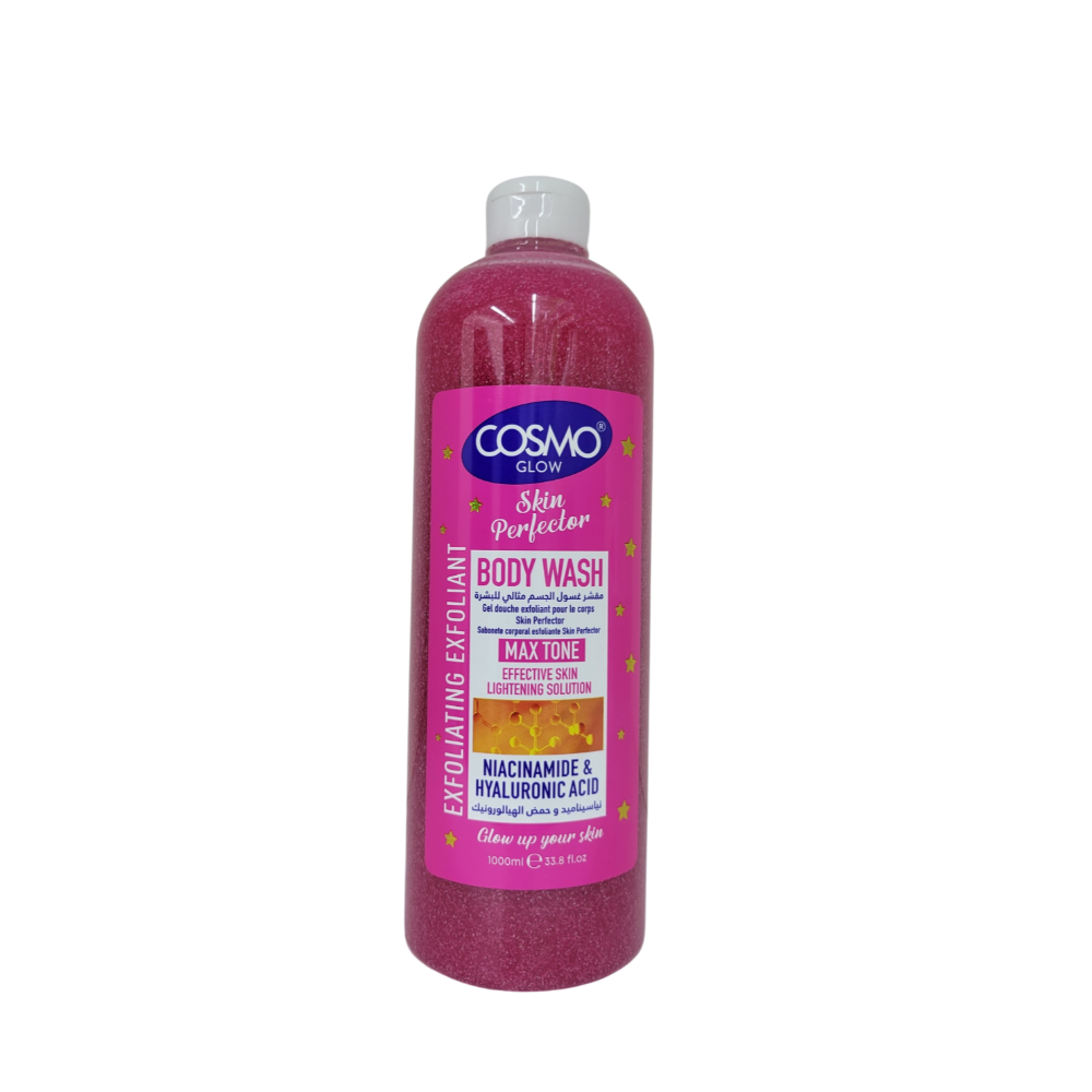 COSMO GLOW Niacinamide & Hyaluronic Acid Body Wash - 1000ml