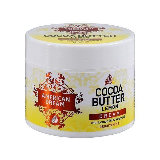 American Dream Cocoa Butter Lemon Body Cream 500ml