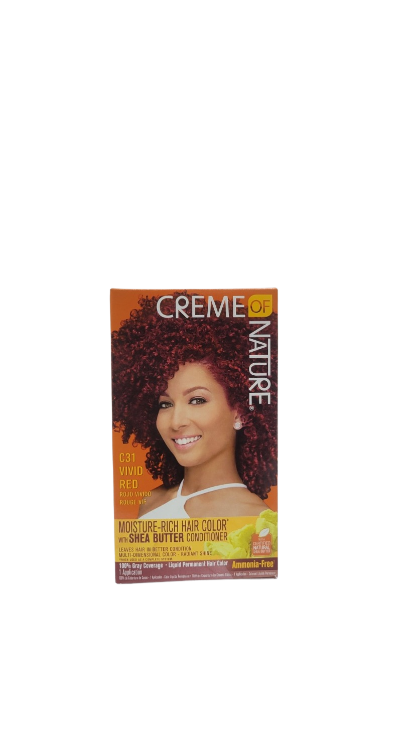 Creme of Nature Hair Dye Vivid Red C 31