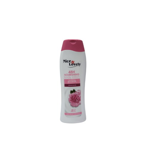 Nice & Lovely Body Lotion with Nourishing Glycerine and Almond oil 400ML